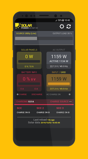 Solar Power Monitor