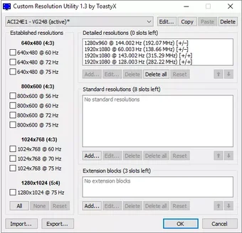 Obraz 4 dla Custom Resolution Utility…