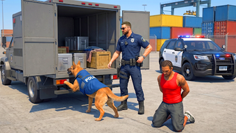 Bild 0 für Police Dog Simulator: Cop…