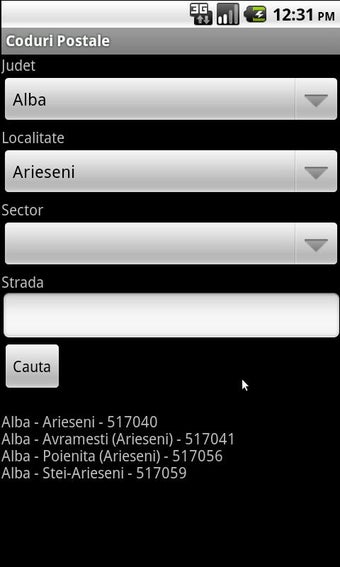 Romanian Postal Codes