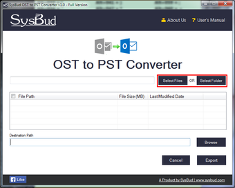 Immagine 0 per SysBud OST to PST Convert…