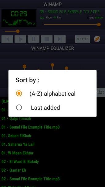 Bild 1 für Winamp