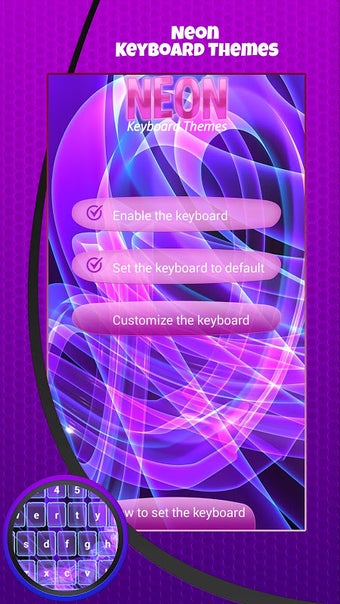 Neon Keyboard Themes的第0张图片