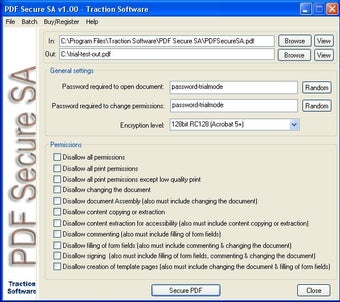 Bild 0 für PDF Secure SA