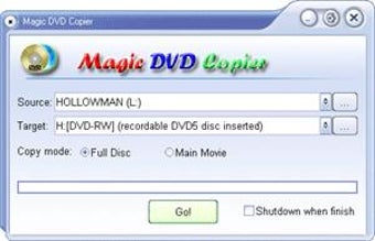 Image 0 for Magic DVD Copier