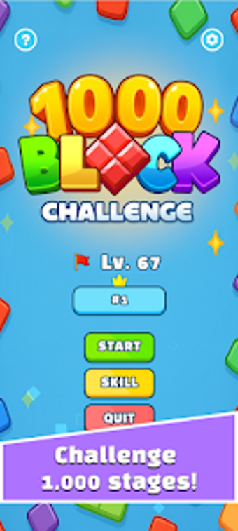 Bild 0 für 1000 Block Challenge
