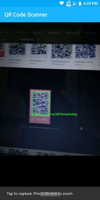 QR code scanner and generator