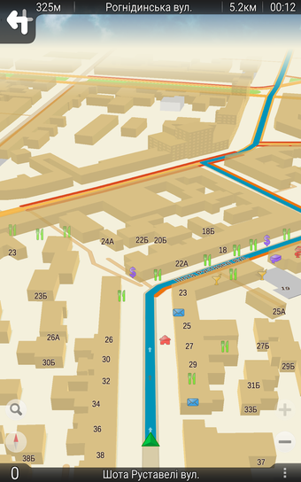 GPS navigator TourMap