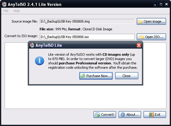 Download AnyToISO Converter for Windows