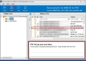 Bild 0 für Recoveryfix MBOX to PST C…