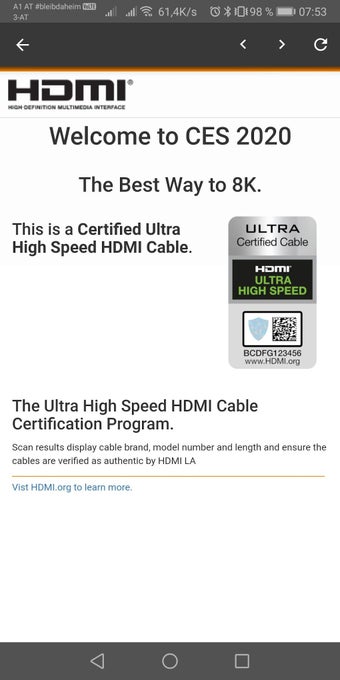 Imagen 0 para HDMI Cable Certification