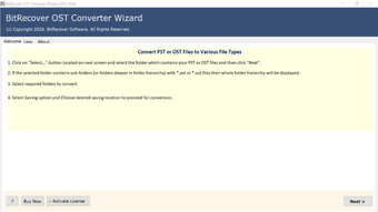 Immagine 0 per BitRecover OST Converter …