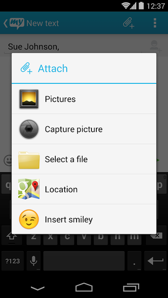 mysms – GPS Location Shar…的第0张图片