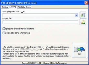 Immagine 8 per The Fastest File Splitter…
