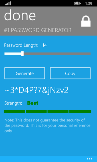 Imagen 0 para #1 Password Generator