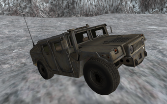 Army 4x4 Snow Driving 3D