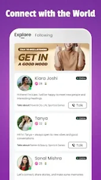 Bild 0 für Hona - Video Calls Fun Ch…