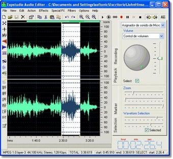 EXPStudio Audio Editor