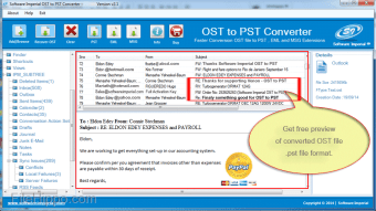 Software Imperial OST to PST Converter Recovery