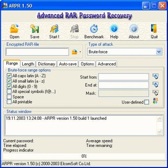 Image 0 for Advanced Archive Password…