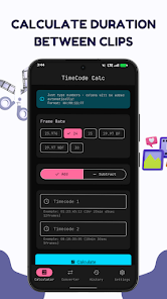 TimeCode Calcの画像0