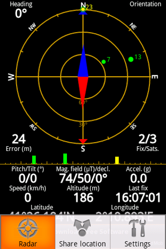 Bild 3 für GPS Status
