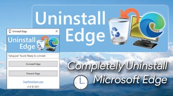 Uninstall Edge