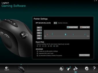 Obraz 2 dla Logitech Gaming Software