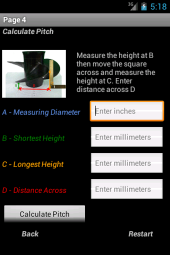 Image 0 pour Simple Pitch Calculator