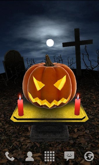 Halloween Pumpkin 3D Live…的第0张图片