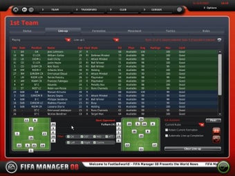 FIFA Manager 08的第8张图片