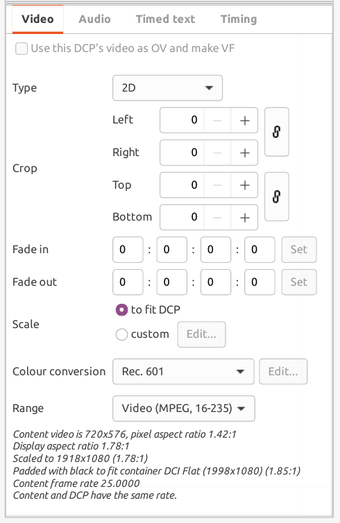 Image 0 for DCP-o-matic