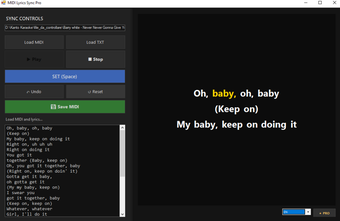 Imagen 0 para Midi Sync Lyrics