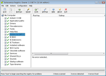 Bild 0 für Bytessence Registry Clean…