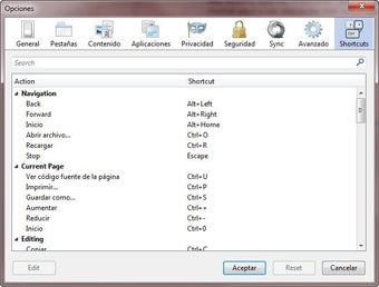 Imagen 0 para Customizable Shotcuts