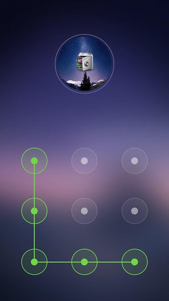 AppLock Theme SilentNight的第0张图片