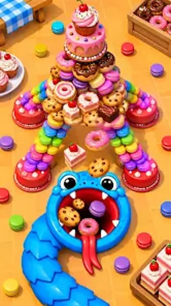 Bild 0 für Snake Hole 3D: Eating Puz…