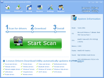 Image 0 pour Lenovo Drivers Download U…