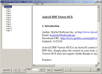 ActiveX PDF Viewer