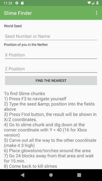 Imagen 0 para Slime Finder for Minecraf…