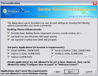 Bild 4 für Seven Transformation Pack