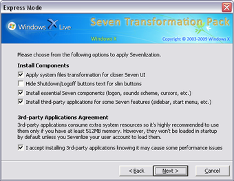 Bild 5 für Seven Transformation Pack