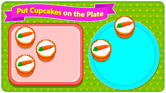 Baking Carrot Cupcakes - Coking Game