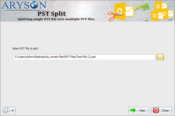 Bild 0 für Outlook PST Splitter