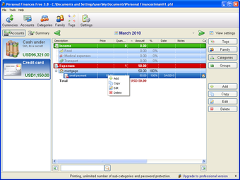 Image 0 pour Personal Finances