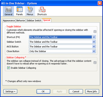 Immagine 0 per All-in-One Sidebar Extens…