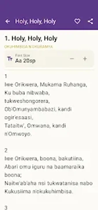 Runyankore  Rukiga Hymnsの画像0