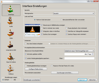 Image 0 for VLC media player nightly