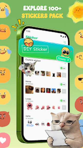 Image 0 for WaSticker - Meme Sticker …