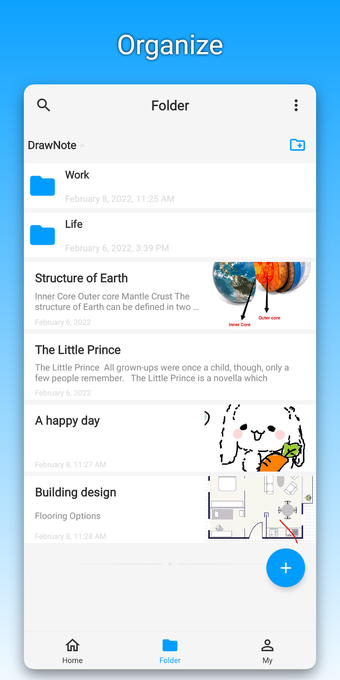 Bild 0 für DrawNote: Notepad with dr…